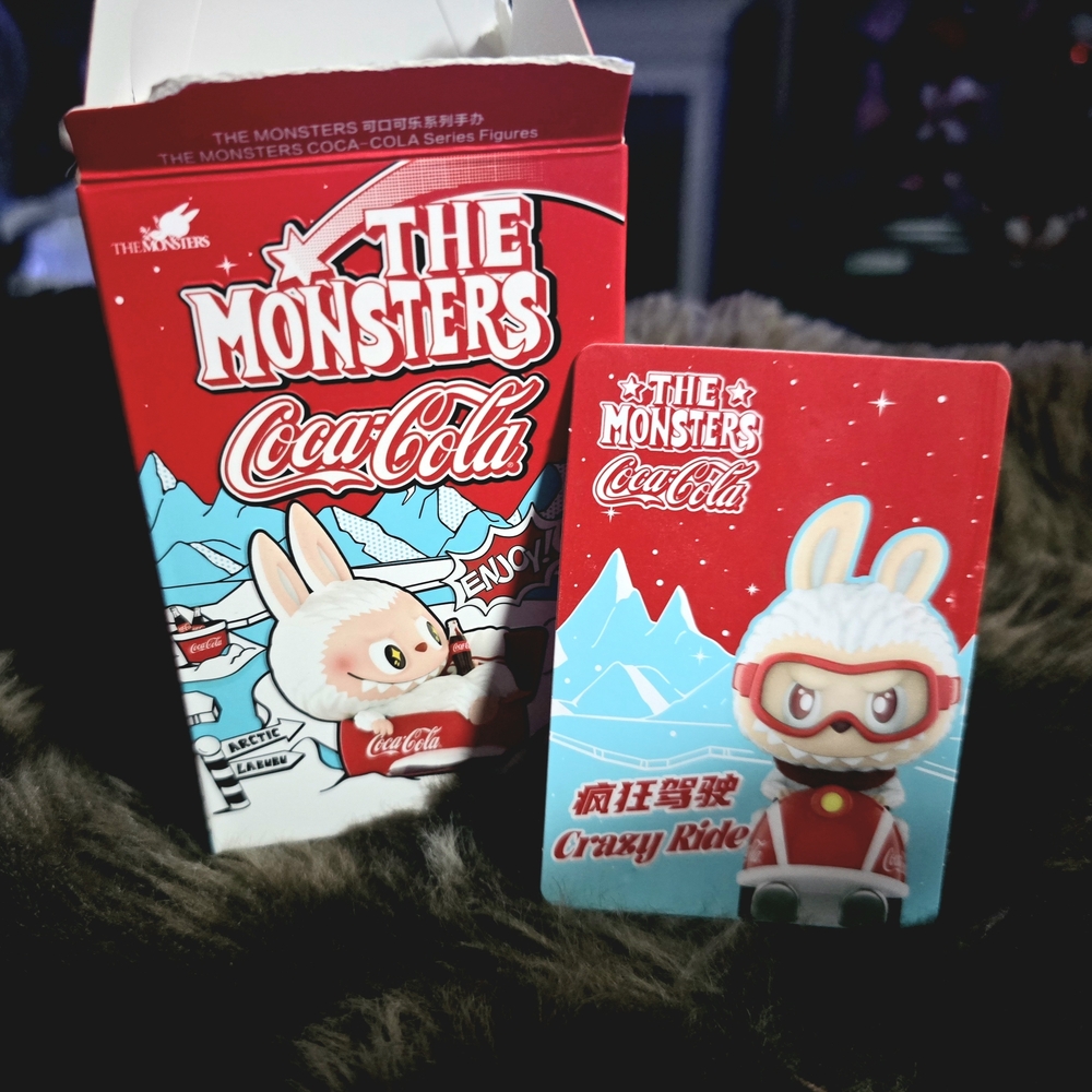 The Monsters Coca-Cola Crazy Ride Figure - Red